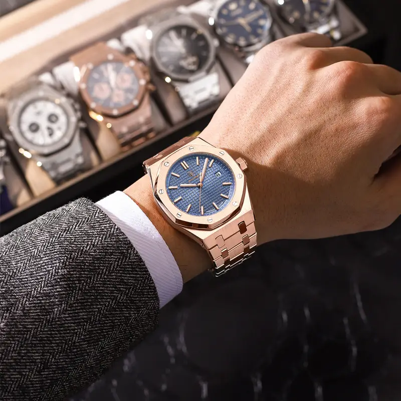 Reloj Poedagar | Oxford Golden Blue