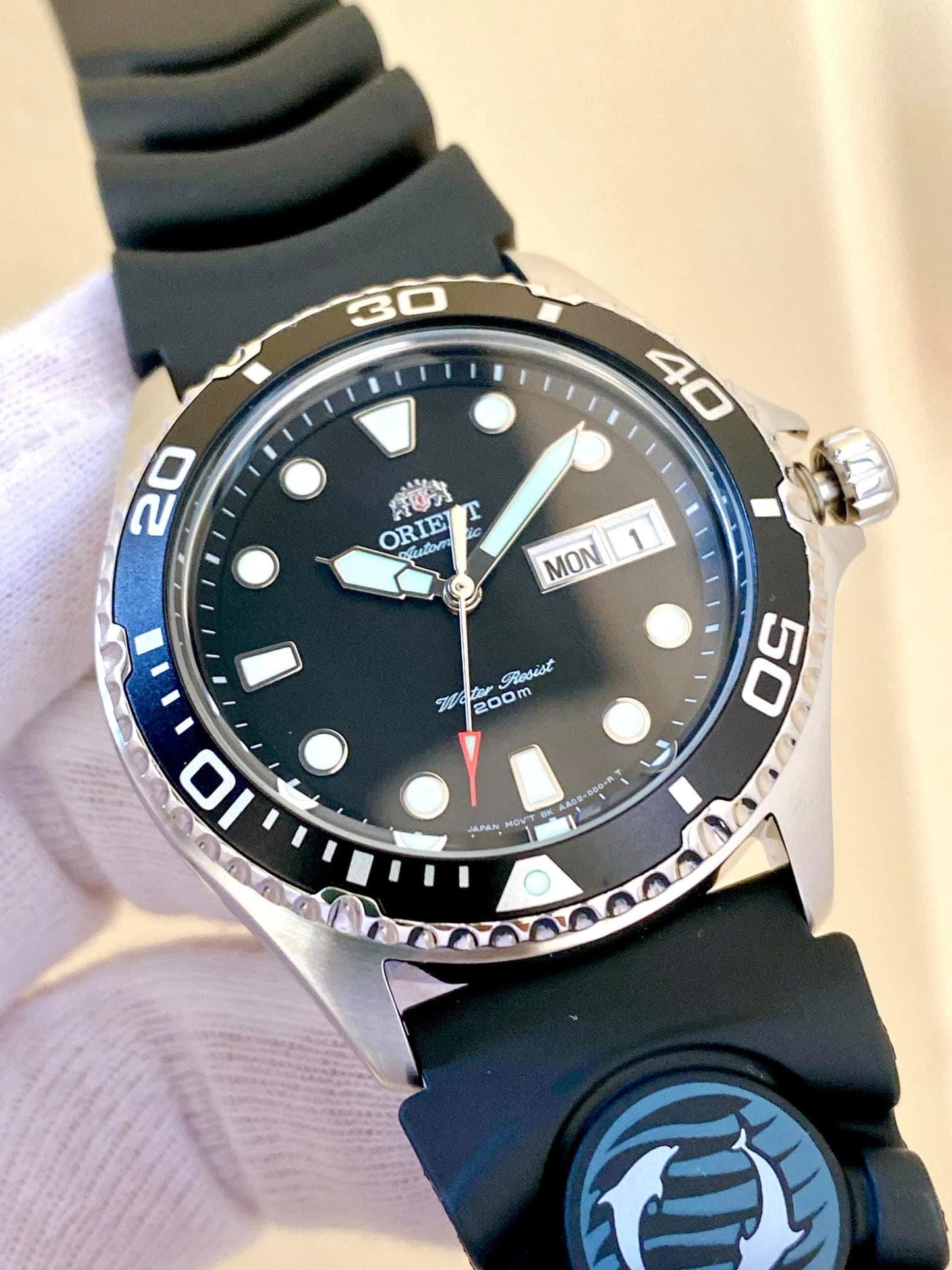 Reloj Orient de Caballero, Automático, 200 metros sumergible.