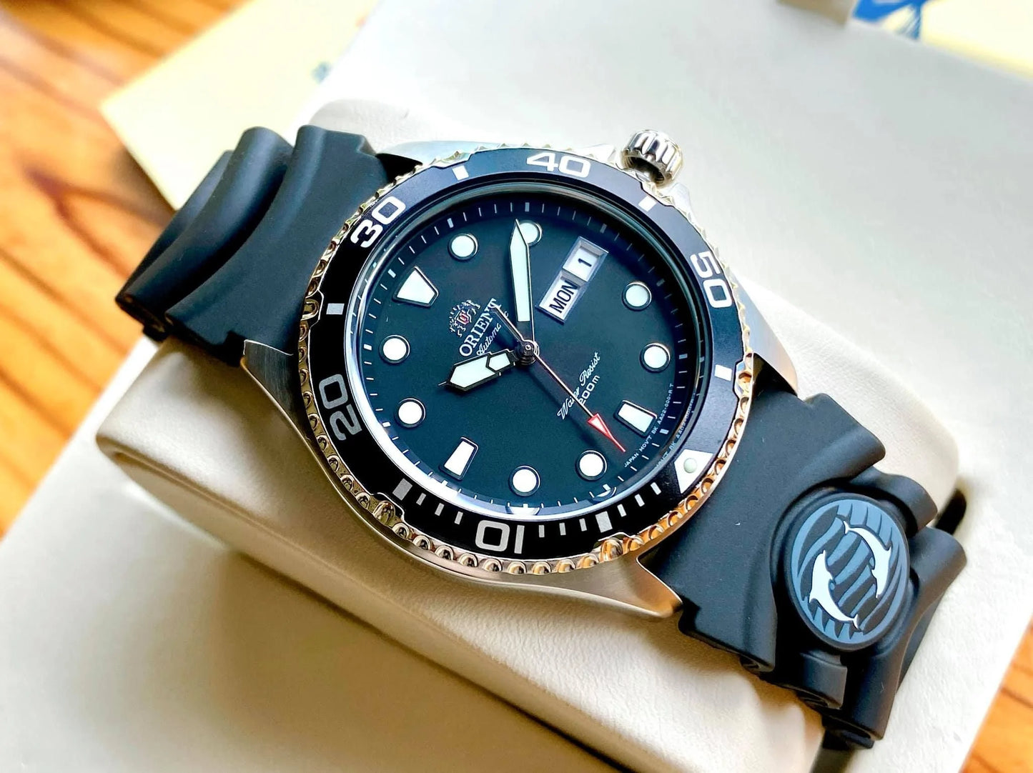 Reloj Orient de Caballero, Automático, 200 metros sumergible.