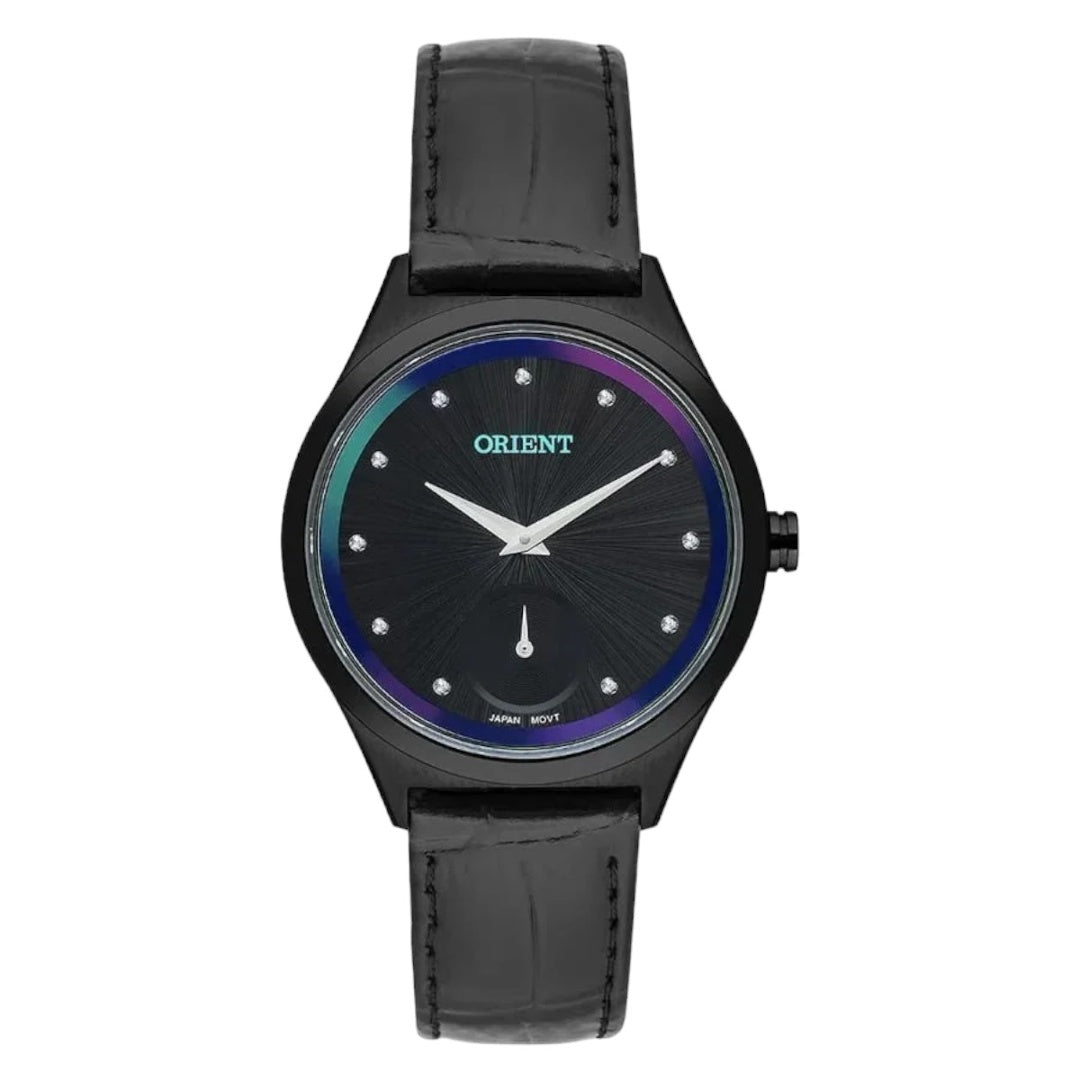 Reloj Orient analogo de Dama, cuero genuino