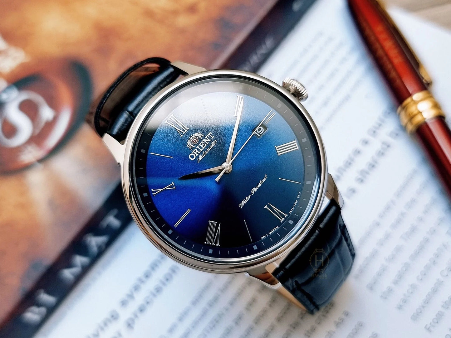 Reloj Orient Clásico Automático cuero genuino