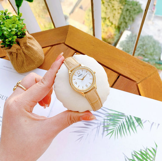 Reloj Orient de Dama clasico cuero genuino