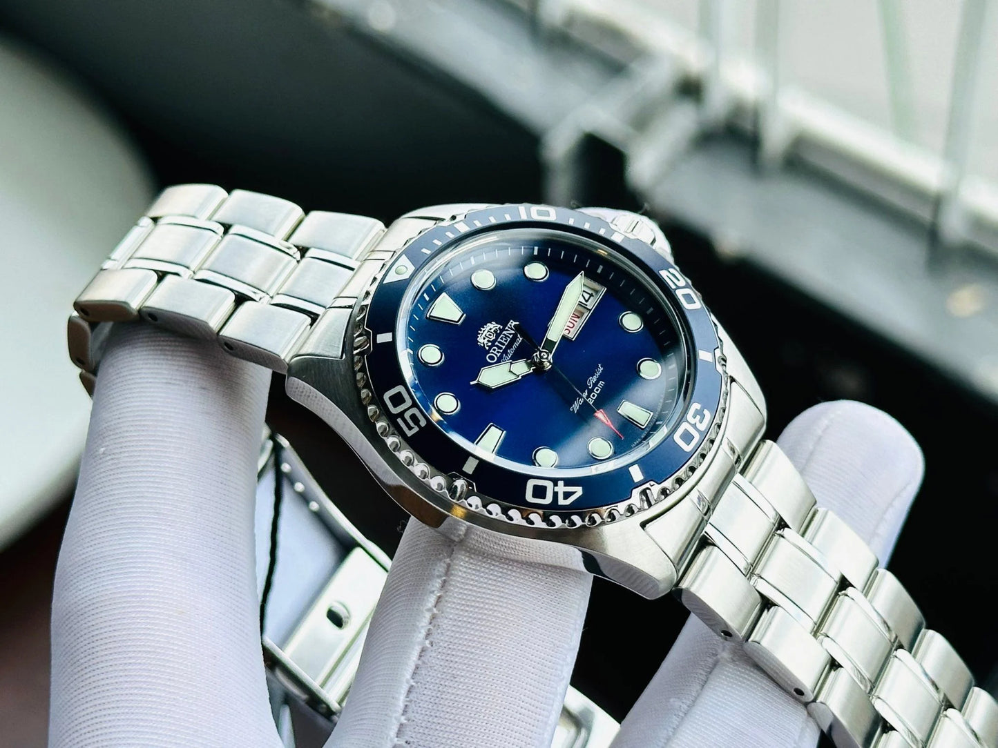 Reloj Orient Automático 200 metros sumergible.