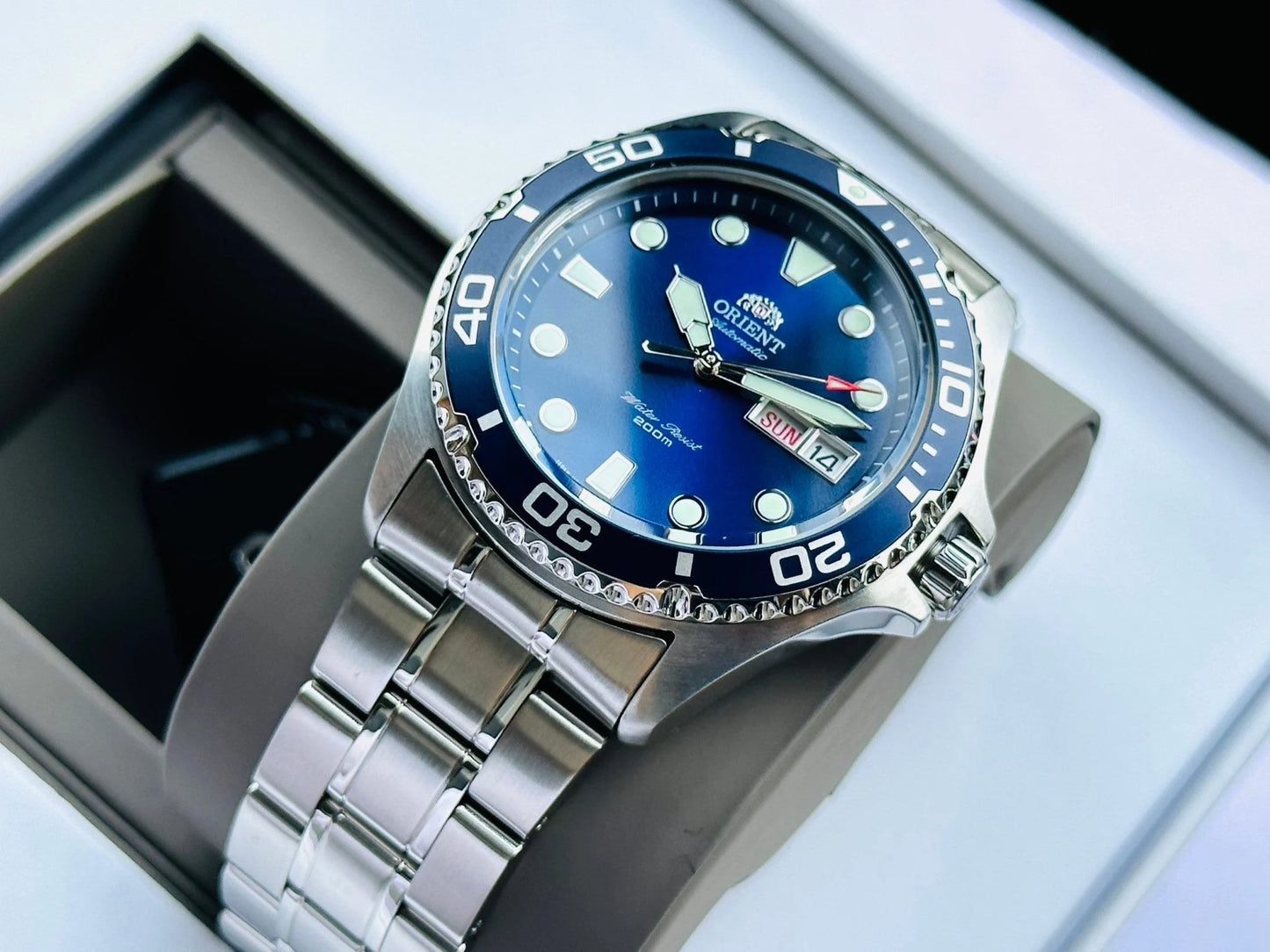 Reloj Orient Automático 200 metros sumergible.