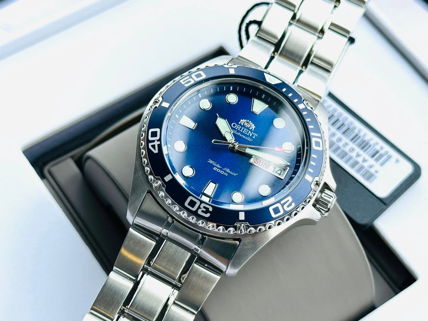Reloj Orient Automático 200 metros sumergible.
