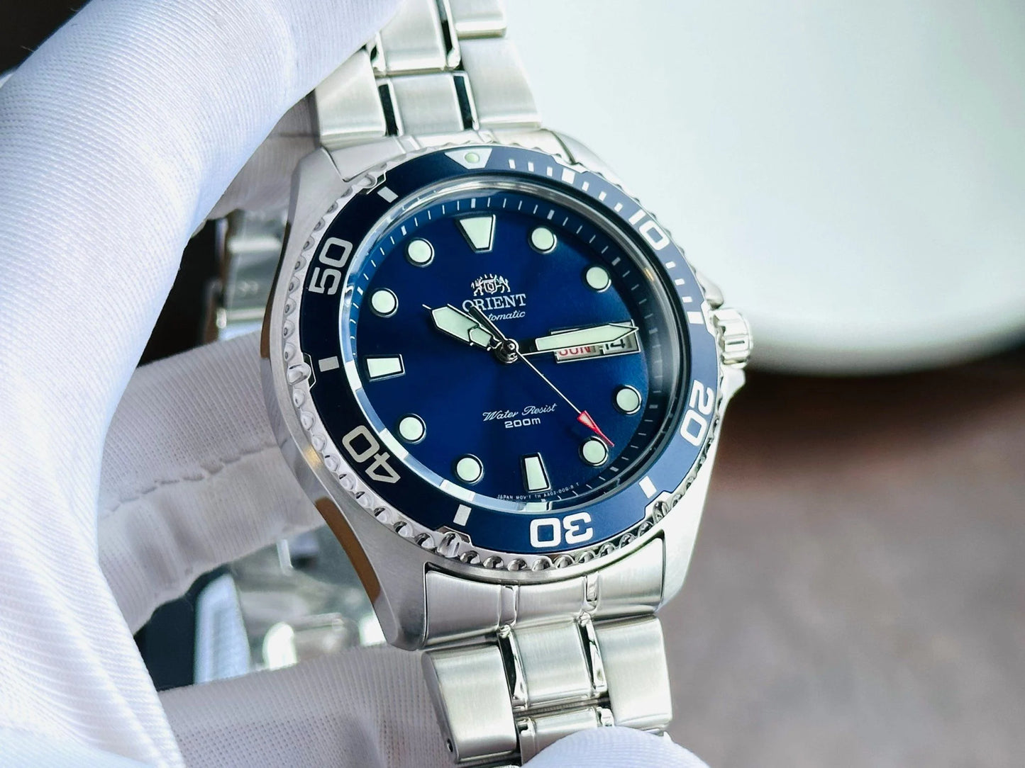 Reloj Orient Automático 200 metros sumergible.