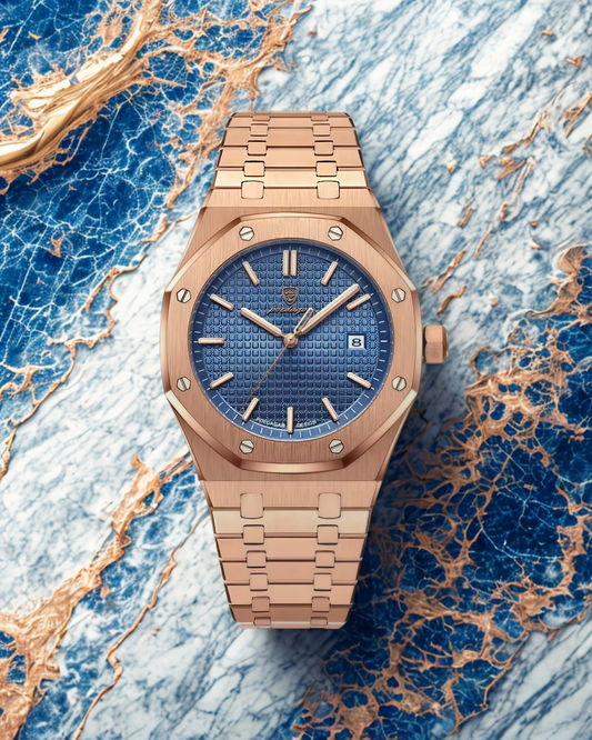 Reloj Poedagar | Oxford Golden Blue