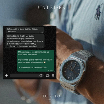 Reloj Poedagar | Oxford Full Black