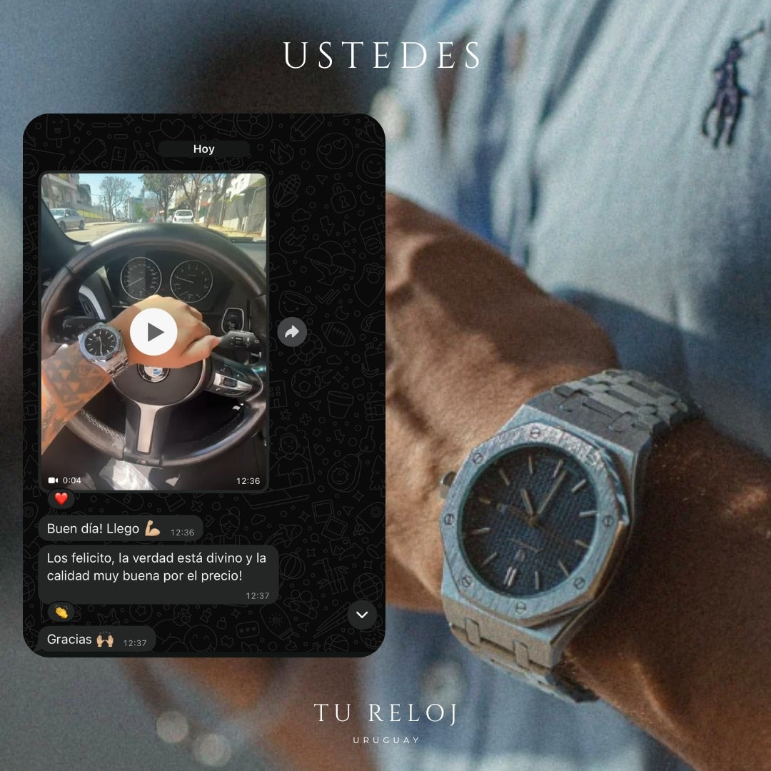 Reloj Poedagar | Oxford Full Black