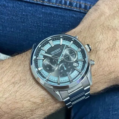 Reloj Orient de Caballero doble calendario 50mts