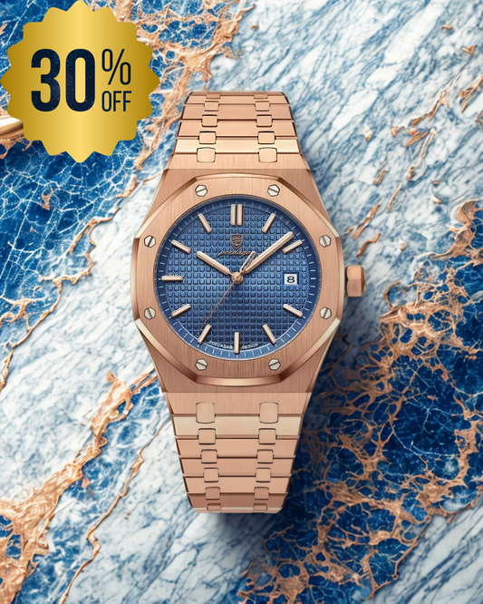 Reloj Poedagar | Oxford Golden Blue