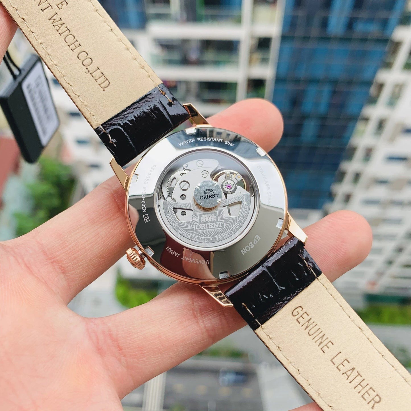 Reloj Orient Automático de Caballero Open Heart