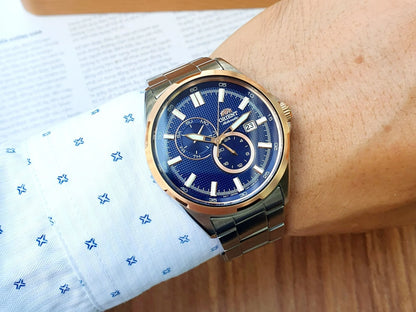 Reloj Orient Análogo de Caballero Fechador